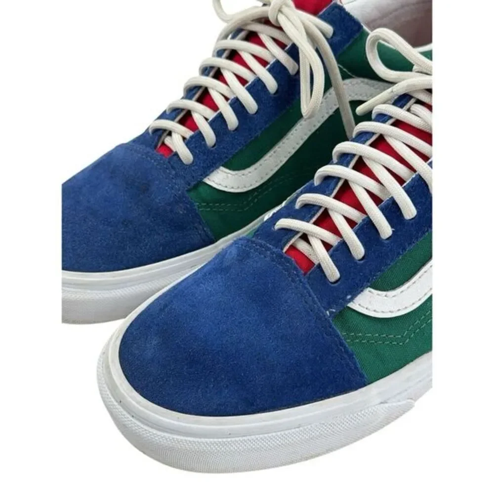 Vans Old Skool Yacht Club Skate Suede Shoe UNISEX Color Block Men 8.5‎ Women 10